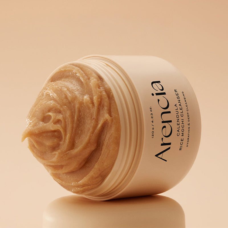 Arencia Calendula Rice Mochi Cleanser Nettoyant Doux au Riz 120g