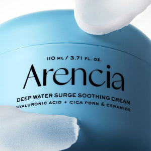 Arencia Deep Water Surge Soothing Cream Crème Apaisante Hydratation Intense 110ml