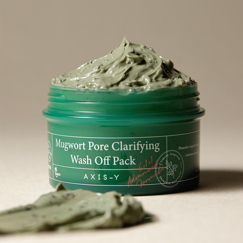 AXIS-Y Mugwort Pore Clarifying Wash Off Pack Masque Nettoyant 100g