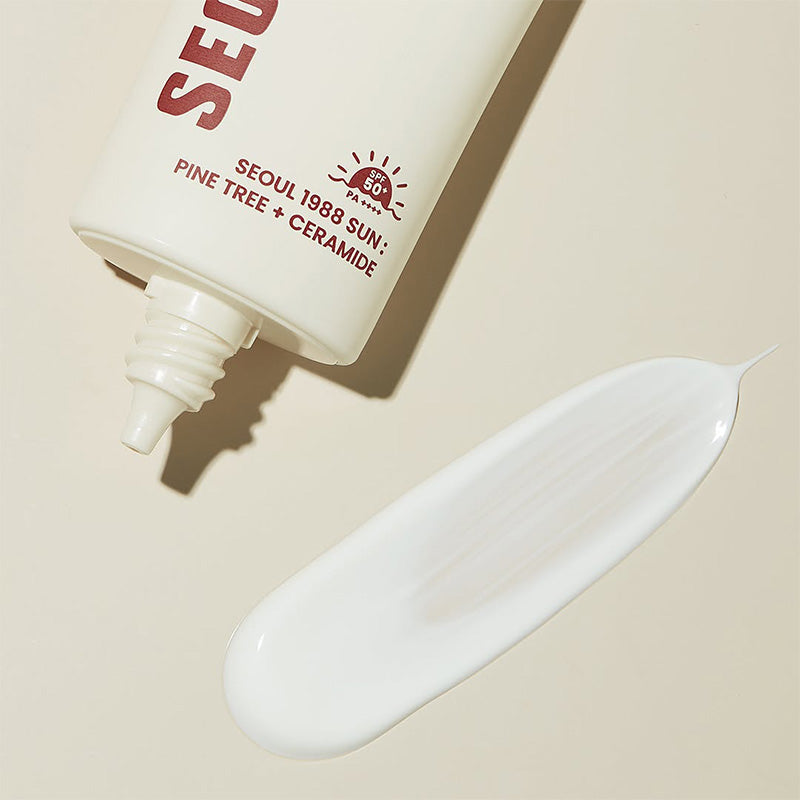 K-SECRET SEOUL 1988 Sun Crème Solaire Pin + Céramide SPF 50+ PA++++ 50ml