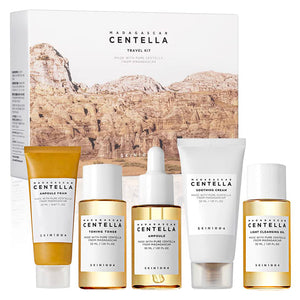 SKIN1004 Madagascar Centella Travel Kit Coffret Soin Apaisant 5 Mini Produits