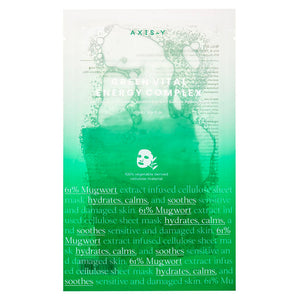 AXIS-Y Green Vital Energy Complex Masque Tissu Visage 1 Pièce