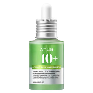 Anua Azelaic Acid 10 Hyaluron Sérum Apaisant Anti-Rougeurs 30ml