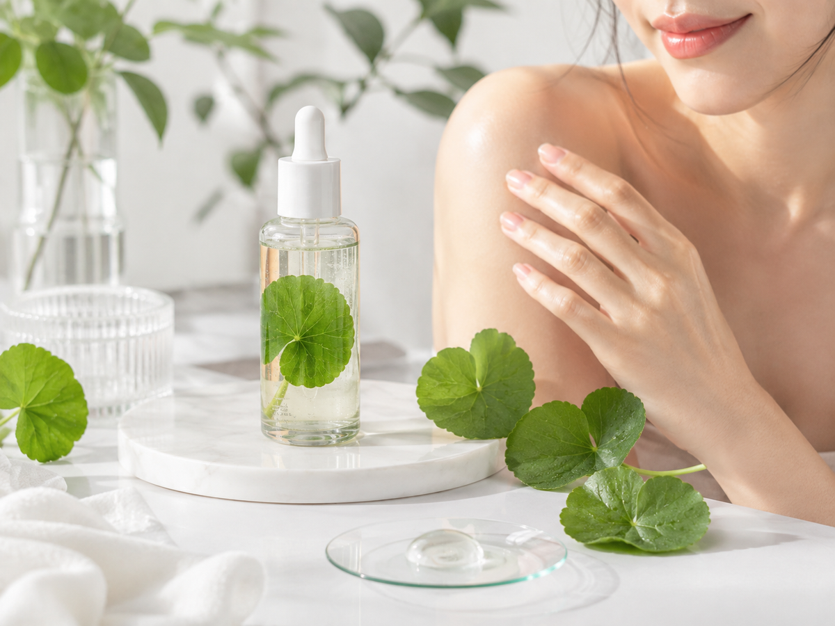 Centella asiatica : l'actif apaisant star de la K-beauty