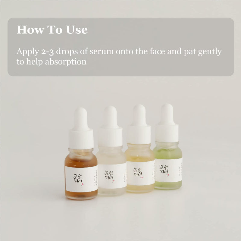 Beauty of Joseon Coffret Découverte Sérums Hanbang 4x10ml