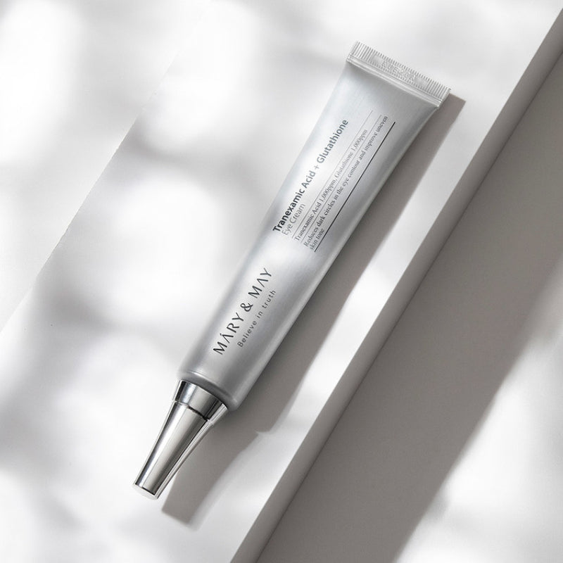 Mary&May Tranexamic Acid + Glutathion Eye Cream Crème Contour des Yeux 30ml