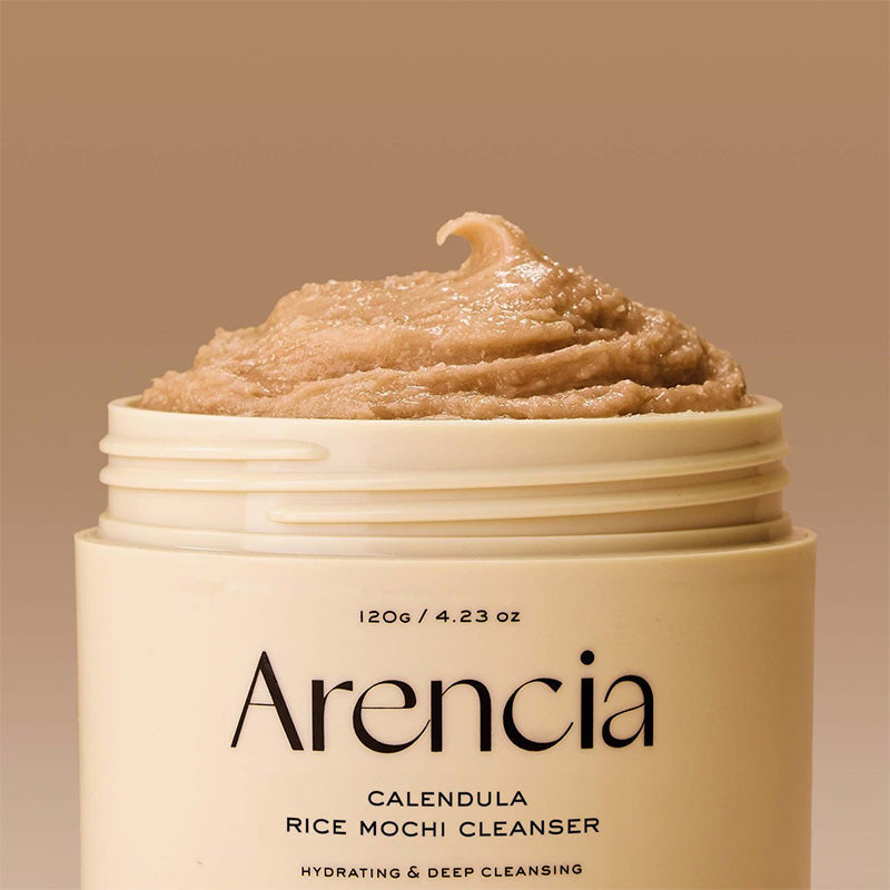 Arencia Calendula Rice Mochi Cleanser Nettoyant Doux au Riz 120g