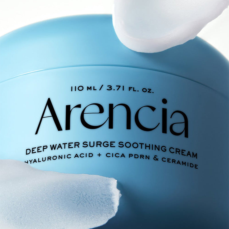 Arencia Deep Water Surge Soothing Cream Crème Apaisante Hydratation Intense 110ml