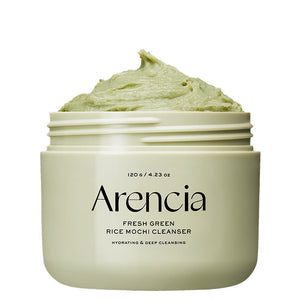 Arencia Fresh Green Rice Mochi Cleanser Nettoyant Mousse Riz Vert 120g