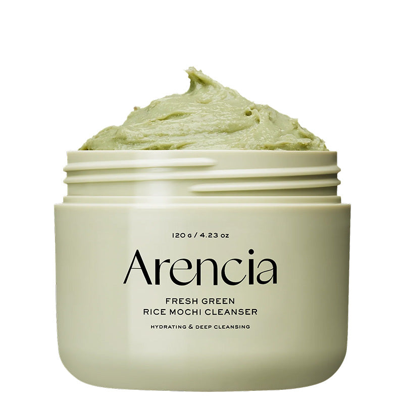 Arencia Fresh Green Rice Mochi Cleanser Nettoyant Mousse Riz Vert 120g