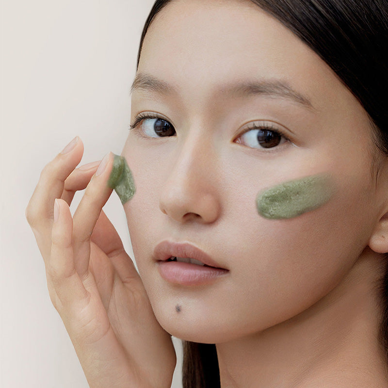 Arencia Green Tea + LHA Deep Pore Rice Cake Cleanser Nettoyant Purifiant 150g