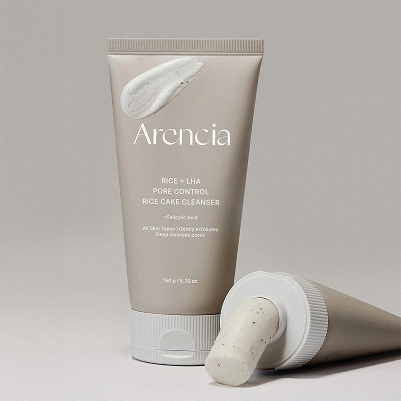 Arencia Rice + LHA Pore Control Rice Cake Cleanser Nettoyant Affinant 100g