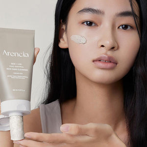 Arencia Rice + LHA Pore Control Rice Cake Cleanser Nettoyant Affinant 100g
