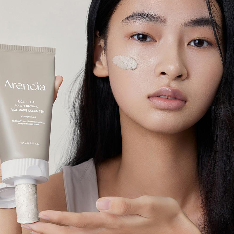 Arencia Rice + LHA Pore Control Rice Cake Cleanser Nettoyant Affinant 100g