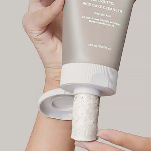 Arencia Rice + LHA Pore Control Rice Cake Cleanser Nettoyant Affinant 100g