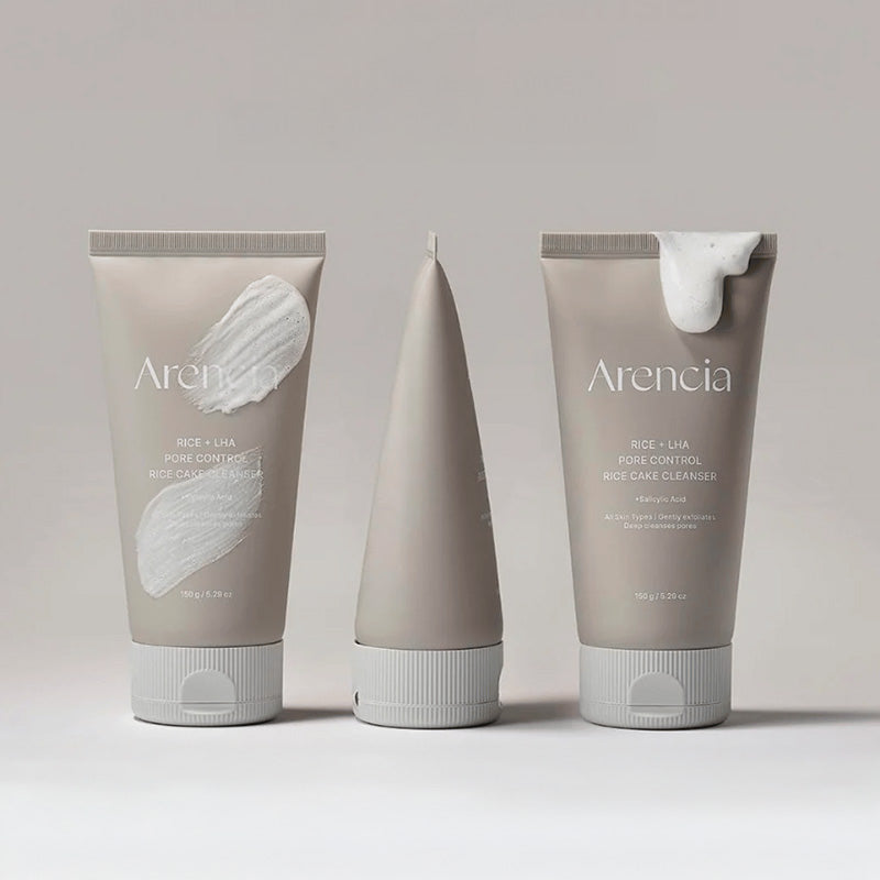 Arencia Rice + LHA Pore Control Rice Cake Cleanser Nettoyant Affinant 100g