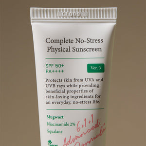 AXIS-Y Complete No-Stress Physical Sunscreen V3 SPF 50+ PA++++ Crème Solaire 50ml
