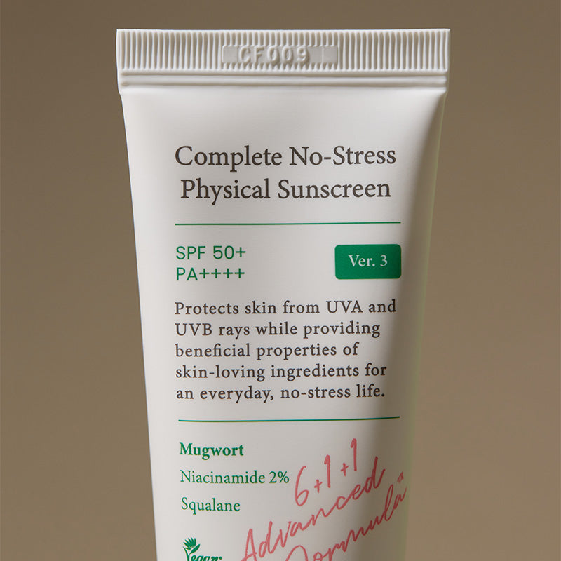 AXIS-Y Complete No-Stress Physical Sunscreen V3 SPF 50+ PA++++ Crème Solaire 50ml