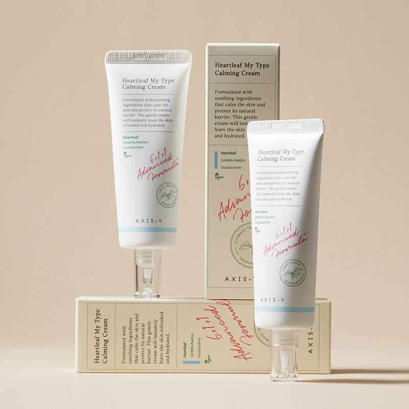 AXIS-Y Heartleaf My Type Calming Cream Crème Apaisante 60ml