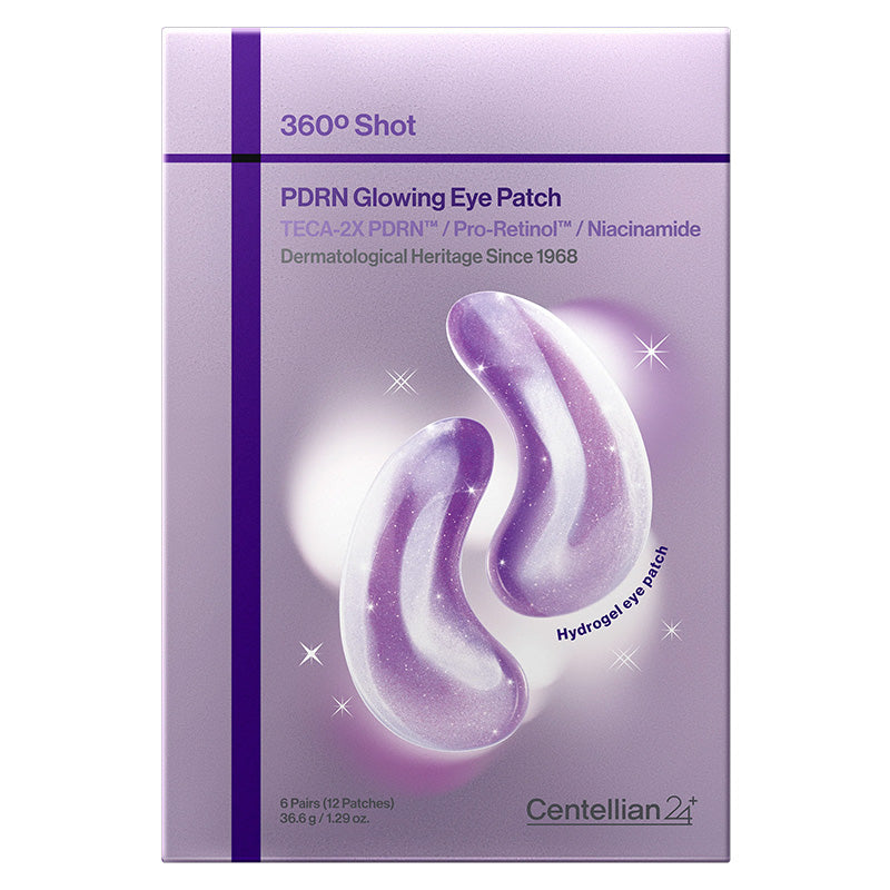 Centellian24 360º Shot PDRN Patchs Hydrogel Yeux Illuminants 6 Paires