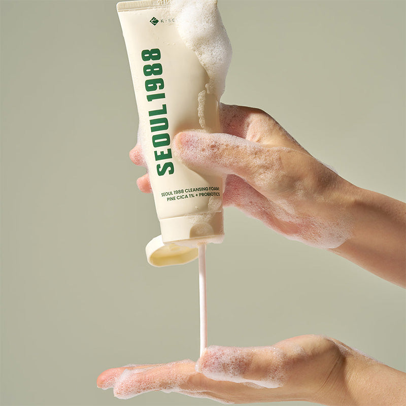 K-SECRET SEOUL 1988 Mousse Nettoyante Pine Cica 1% + Probiotiques 150ml