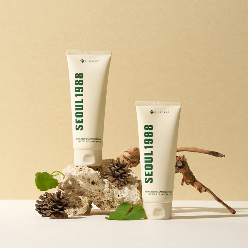 K-SECRET SEOUL 1988 Mousse Nettoyante Pine Cica 1% + Probiotiques 150ml