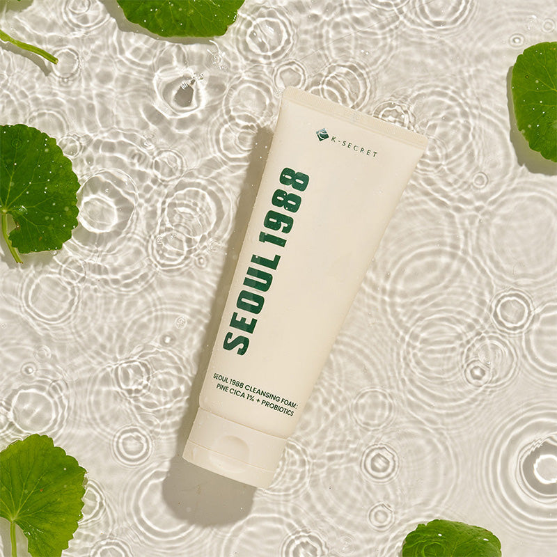 K-SECRET SEOUL 1988 Mousse Nettoyante Pine Cica 1% + Probiotiques 150ml