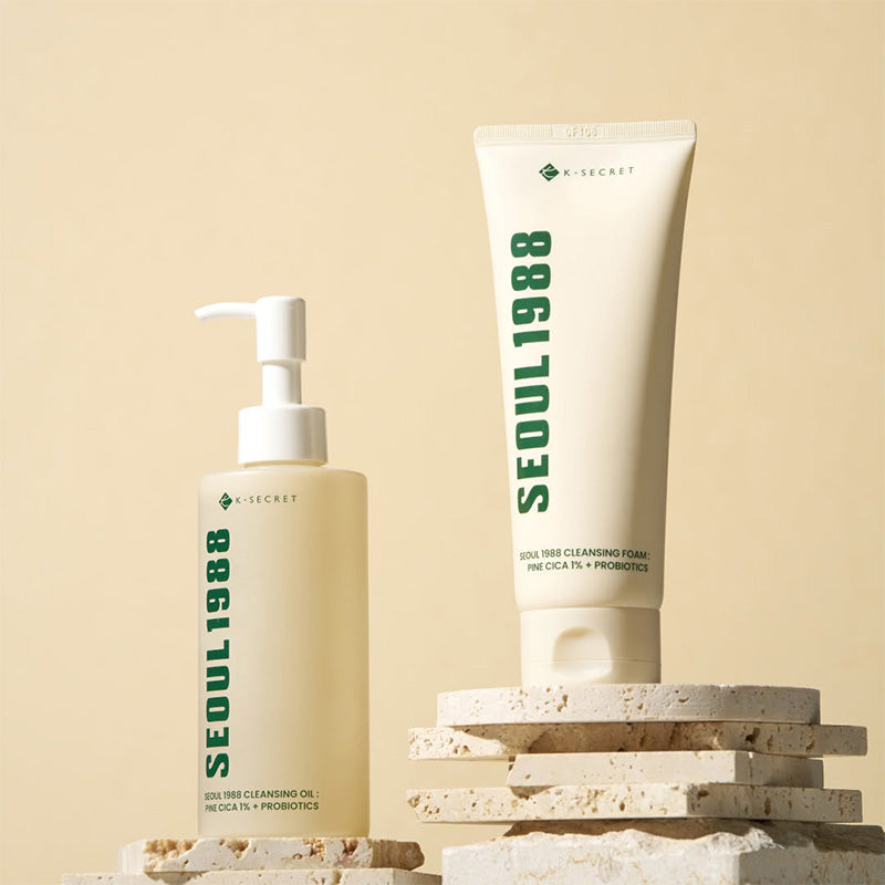 K-SECRET SEOUL 1988 Mousse Nettoyante Pine Cica 1% + Probiotiques 150ml