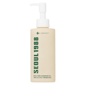 K-SECRET SEOUL 1988 Huile Nettoyante Pine Cica 1% + Probiotiques 200ml