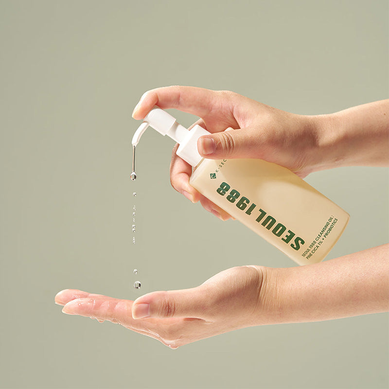 K-SECRET SEOUL 1988 Huile Nettoyante Pine Cica 1% + Probiotiques 200ml