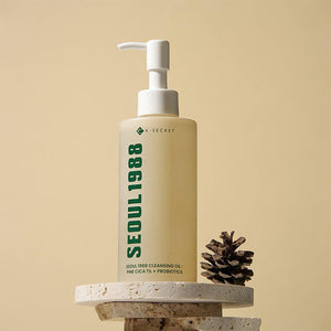K-SECRET SEOUL 1988 Huile Nettoyante Pine Cica 1% + Probiotiques 200ml