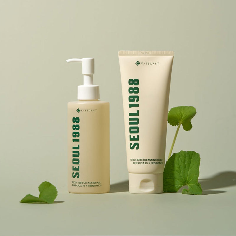 K-SECRET SEOUL 1988 Huile Nettoyante Pine Cica 1% + Probiotiques 200ml