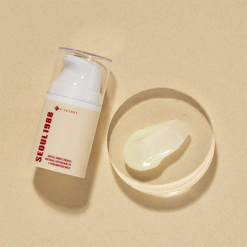 K-SECRET SEOUL 1988 Crème Rétinal Liposome 1% + Riz Fermenté 50ml