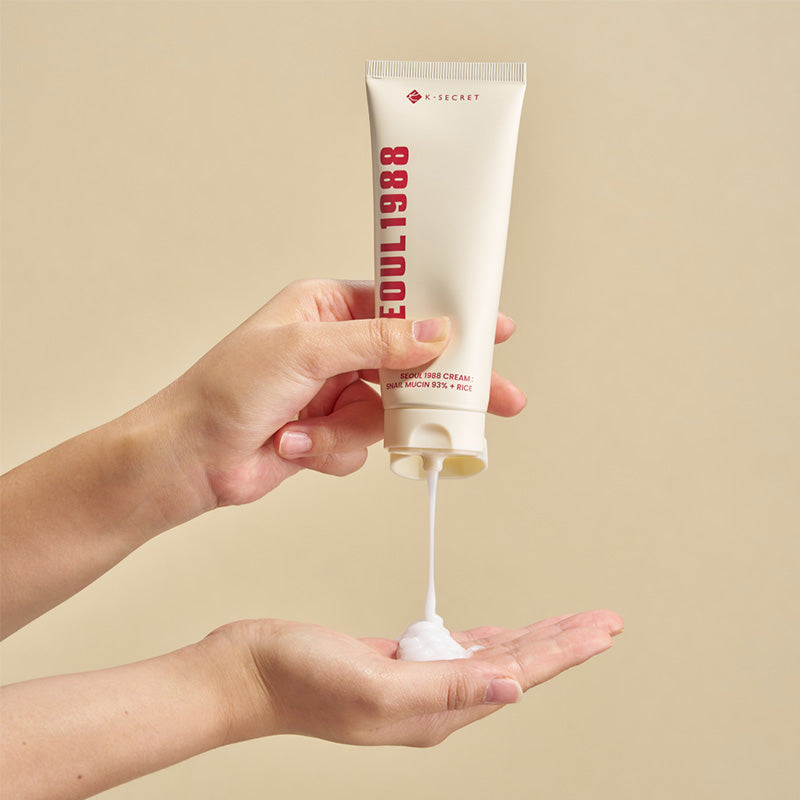 K-SECRET SEOUL 1988 Crème Mucine d'Escargot 93% + Riz 100ml