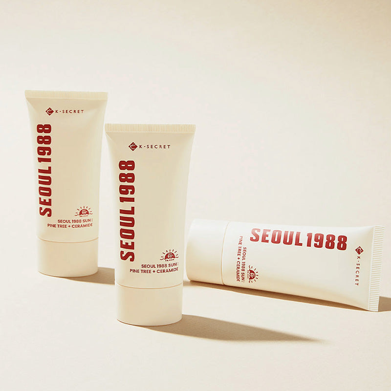 K-SECRET SEOUL 1988 Sun Crème Solaire Pin + Céramide SPF 50+ PA++++ 50ml