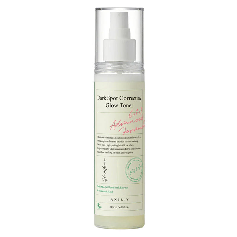 AXIS-Y Dark Spot Correcting Glow Toner Brume Visage Éclaircissante 125ml
