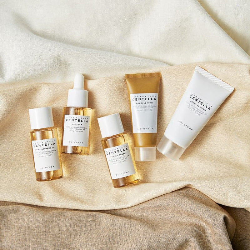 SKIN1004 Madagascar Centella Travel Kit Coffret Soin Apaisant 5 Mini Produits - visuel produit