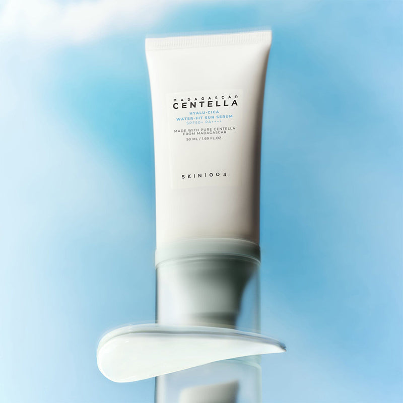 SKIN1004 Madagascar Centella Hyalu-Cica Water-Fit Sun Serum SPF50+ PA++++ - visuel produit